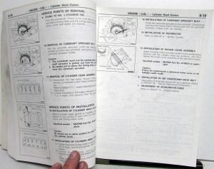 1989 Dodge Ram Raider Dealer Service Shop Repair Manual Volume 1