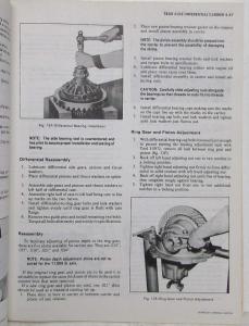 1971 Chevrolet Passenger Cars and 10-30 Series Trucks Chassis Overhaul Manual