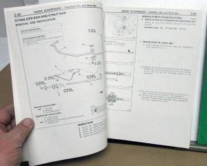 1989 Chrysler Conquest Dealer Service Shop Repair Manual 2 Volume Set