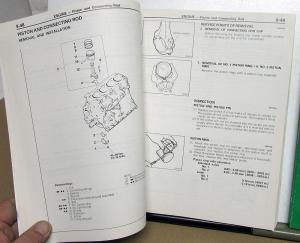 1989 Chrysler Conquest Dealer Service Shop Repair Manual 2 Volume Set