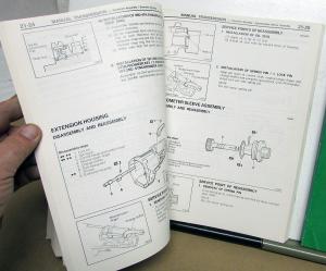 1989 Chrysler Conquest Dealer Service Shop Repair Manual 2 Volume Set