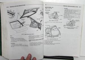 1989 Chrysler Dodge Plymouth FWD Dealer Service Shop Manual Daytona Shadow Aries