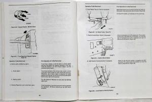 1988 GM Medium & Heavy Duty Trucks Pre-Delivery Inspection Manual Exc School Bus