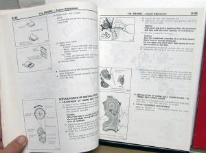 1990 Dodge Plymouth Colt Wagon Dealer Service Shop Repair Manual 2 Vol Set