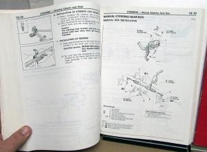 1990 Dodge Plymouth Colt Wagon Dealer Service Shop Repair Manual 2 Vol Set