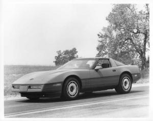 1985 Chevrolet Corvette Press Photo and Release 0509