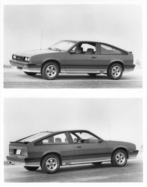 1985 Chevrolet Cavalier Z24 Press Photo and Release 0511