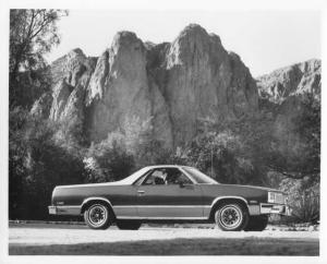 1985 Chevrolet El Camino Press Photo and Release 0518