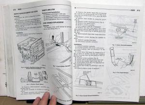 1990 Dodge Monaco & Eagle Premier Dealer Service Shop Repair Manual