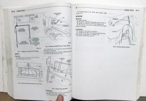 1990 Dodge Monaco & Eagle Premier Dealer Service Shop Repair Manual