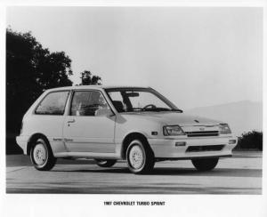 1987 Chevrolet Sprint Press Photo 0523