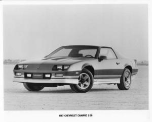 1987 Chevrolet Camaro Z28 Press Photo 0528
