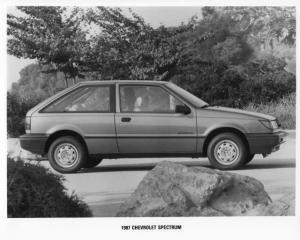 1987 Chevrolet Spectrum Press Photo 0532