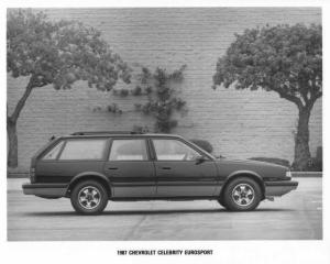 1987 Chevrolet Celebrity Eurosport Wagon Press Photo 0539