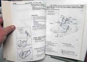 1990 Plymouth Laser & Eagle Talon Dealer Service Shop Repair Manual 2 Vol Set