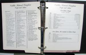 1981 Cadillac Merchandising Guide Dealers AlbumSeville Eldorado Brougham DeVille