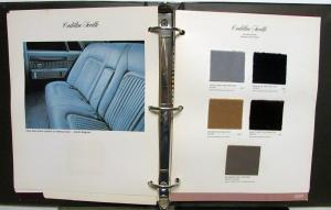 1981 Cadillac Merchandising Guide Dealers AlbumSeville Eldorado Brougham DeVille