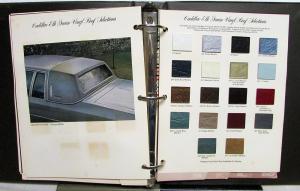 1981 Cadillac Merchandising Guide Dealers AlbumSeville Eldorado Brougham DeVille