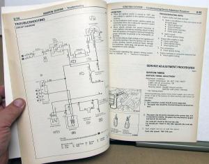 1991 Dodge Plymouth Eagle Colt Vista Wagon Dealer Service Shop Repair Manual Set