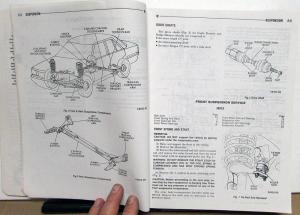 1991 Dodge Monaco & Eagle Premier Dealer Service Shop Repair Manual