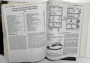 1991 Chrysler Dodge Plymouth FWD Service Shop Manual Set Daytona LeBaron Acclaim