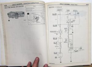 1991 Dodge Plymouth Colt & 200 Eagle Summit Service Shop Repair Manual 2 Vol Set