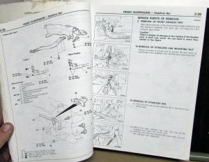 1991 Plymouth Laser & Eagle Talon Dealer Service Shop Repair Manual 2 Vol Set