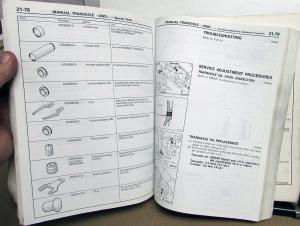 1991 Plymouth Laser & Eagle Talon Dealer Service Shop Repair Manual 2 Vol Set