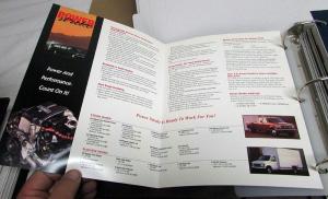 1996 Ford Source Book Dealers Album Trucks F Series Ranger Bronco Aerostar