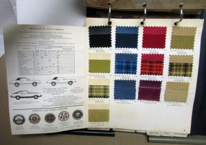 1976 Ford Color &Trim Dealers Album Paint Upholstery Pickup Thunderbird Bronco