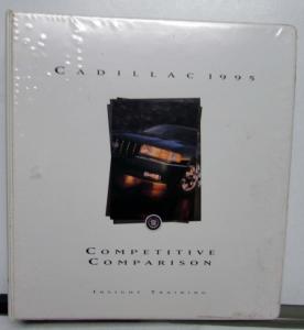 1995 Cadillac Competitive Comparison Dealers Album Seville DeVille Eldorado