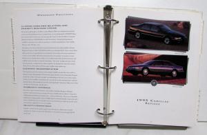1995 Cadillac Competitive Comparison Dealers Album Seville DeVille Eldorado