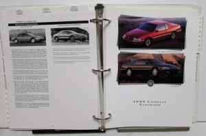 1995 Cadillac Competitive Comparison Dealers Album Seville DeVille Eldorado