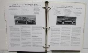 1995 Cadillac Competitive Comparison Dealers Album Seville DeVille Eldorado