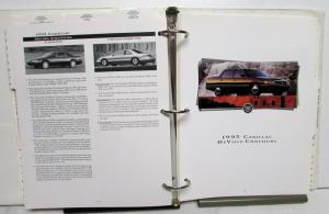 1995 Cadillac Competitive Comparison Dealers Album Seville DeVille Eldorado