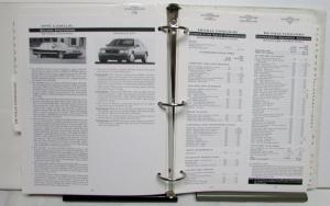 1995 Cadillac Competitive Comparison Dealers Album Seville DeVille Eldorado
