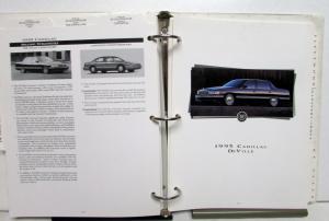 1995 Cadillac Competitive Comparison Dealers Album Seville DeVille Eldorado