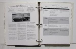 1995 Cadillac Competitive Comparison Dealers Album Seville DeVille Eldorado