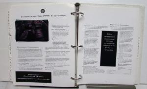 1995 Cadillac Competitive Comparison Dealers Album Seville DeVille Eldorado