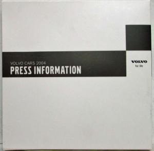 2004 Volvo V50 S40 Media Information Press Kit CD Boxed Set