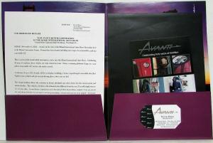 2002 Avanti Timeless Media Information Press Kit