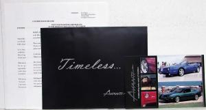 2002 Avanti Timeless Media Information Press Kit