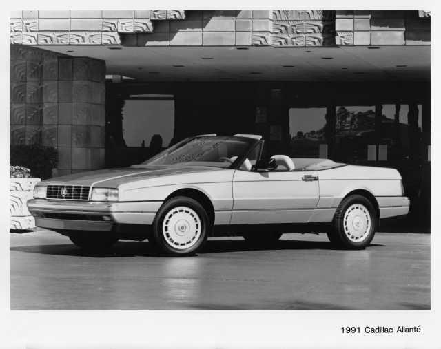 1991 Cadillac Allante Press Photo 0215