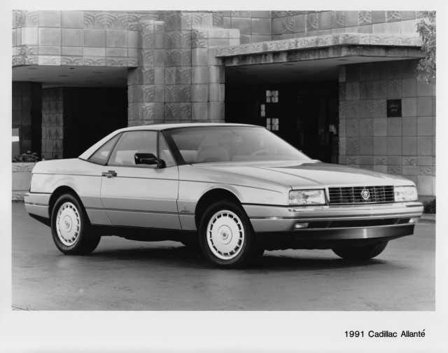 1991 Cadillac Allante Press Photo 0216