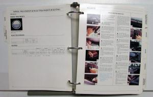 1989 Cadillac New Product Presentation Dealers Album Colors Features Allante