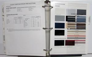 1989 Cadillac New Product Presentation Dealers Album Colors Features Allante