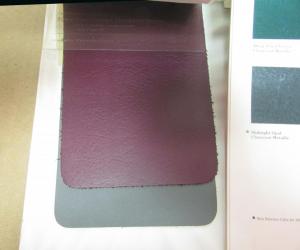 1993 Lincoln Color & Upholstery Selections Mark VIII Town Car Continental