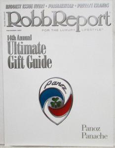 1998 Panoz Media Information Press Kit with Driver Profiles
