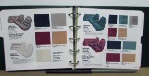 1980 Chrysler Data Book Color & Trim Dealer Album LeBaron Cordoba New Port