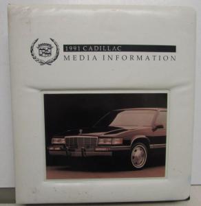 1991 Cadillac Media Information Press Kit - Allante Fleetwood DeVille Seviille